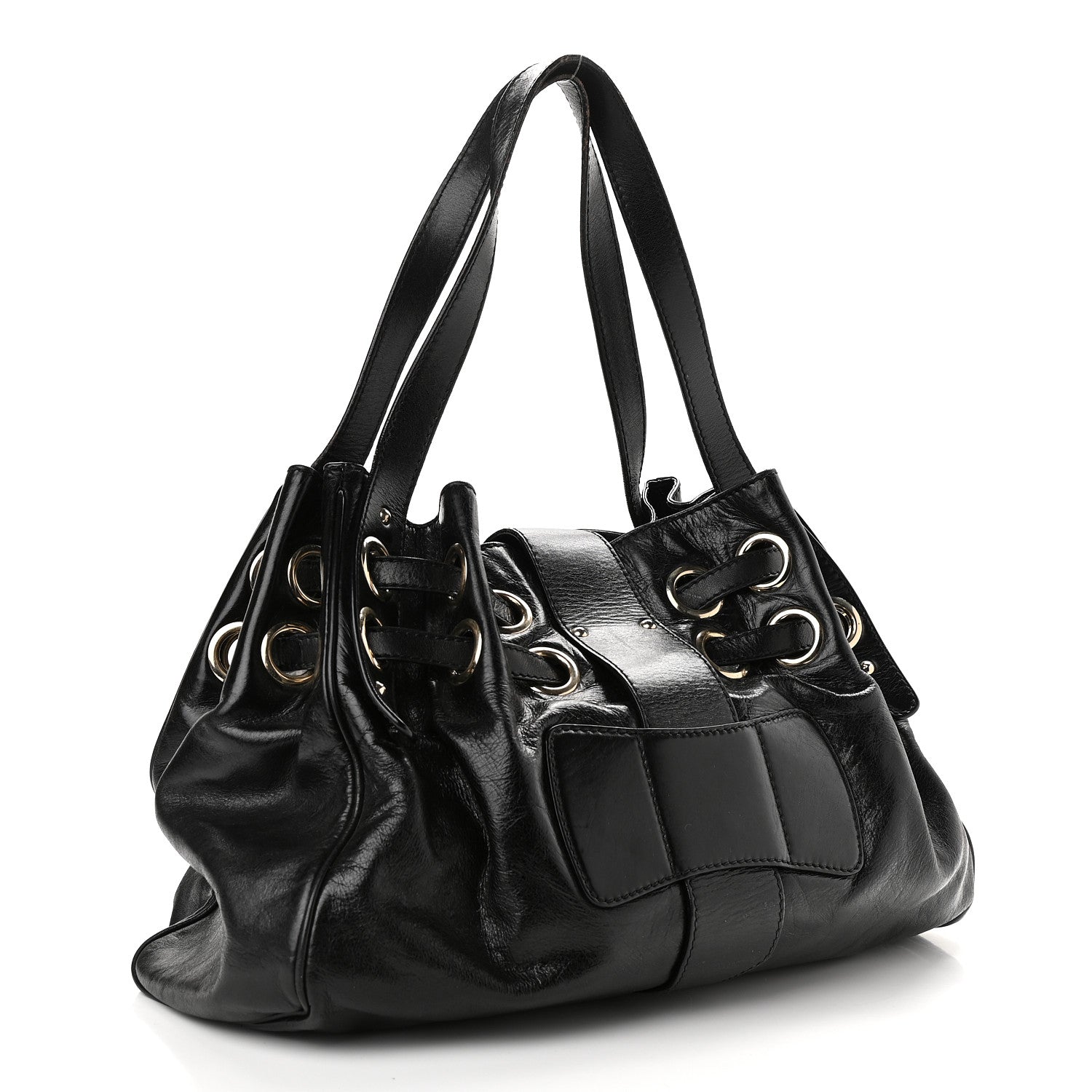 Jimmy Choo Calfskin Ramona Tote Black 3 of 9