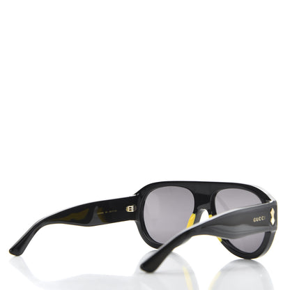 Gucci Acetate Aviator Sunglasses GG0668S Black 4 of 8