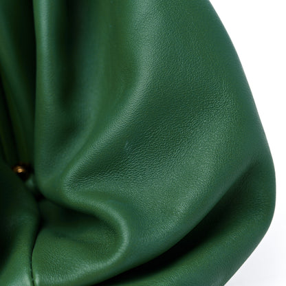 Bottega Veneta Smooth Butter Calf The Pouch Oversized Clutch Racing Green 11 of 11