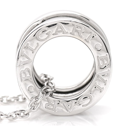 Bulgari 18K White Gold B.Zero1 Pendant Necklace 5 of 10
