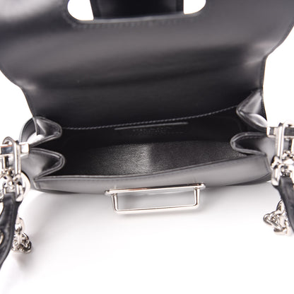 Prada City Calfskin Sidonie Shoulder Bag Black 5 of 9