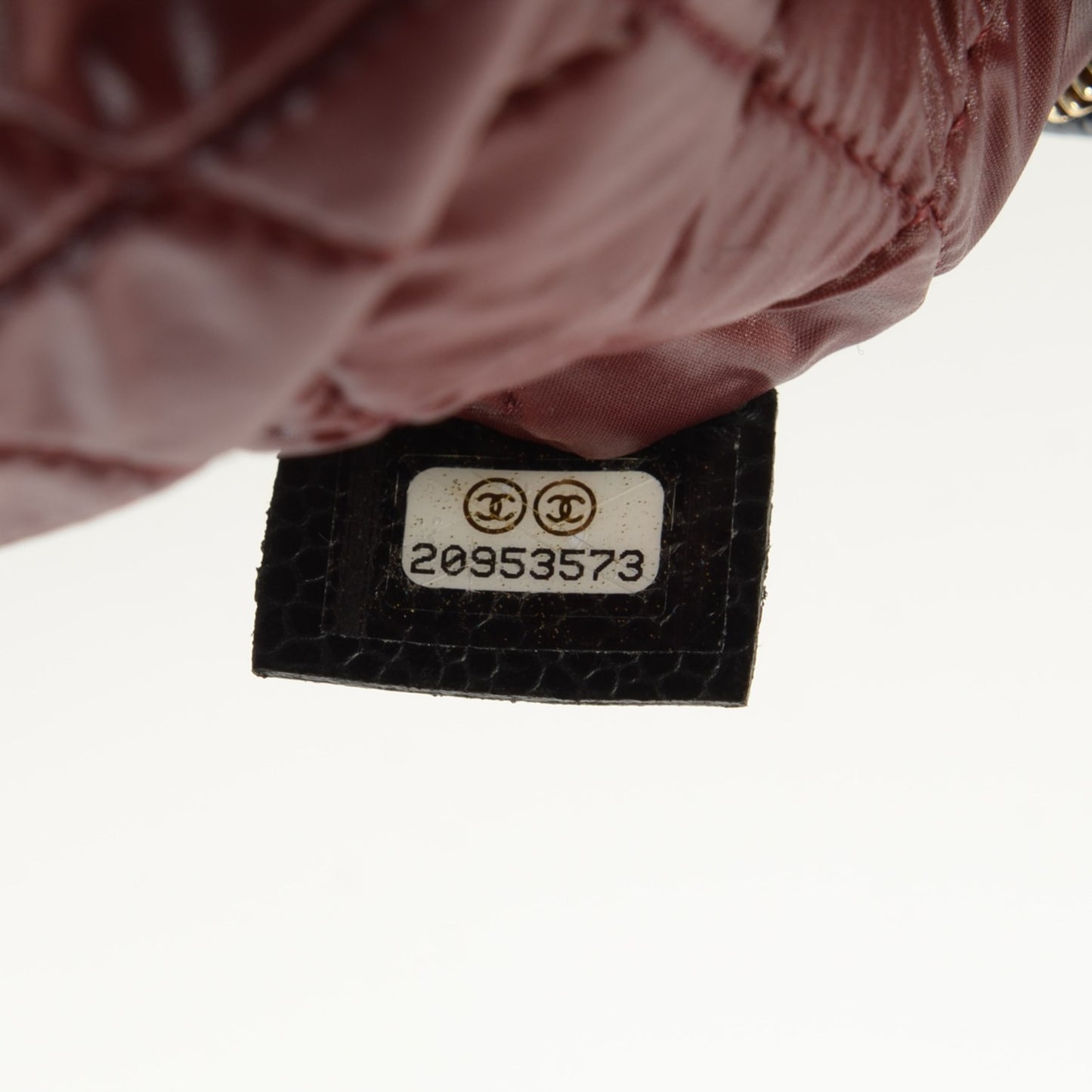 Caviar Quilted CC Beauty Clutch Black