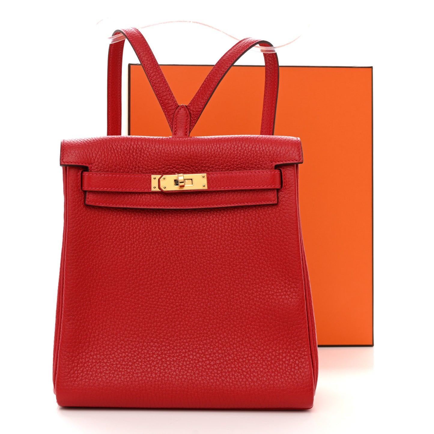 Taurillon Clemence Kelly Ado Backpack Rouge Casaque