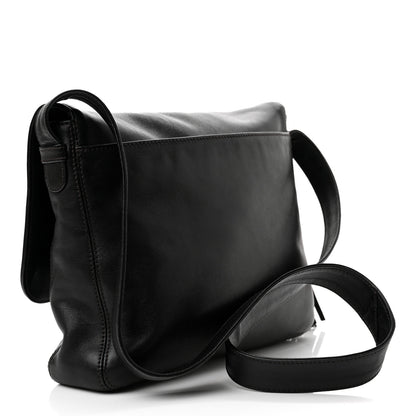 Chanel Lambskin CC Tassel Shoulder Flap Bag Black 2 of 8