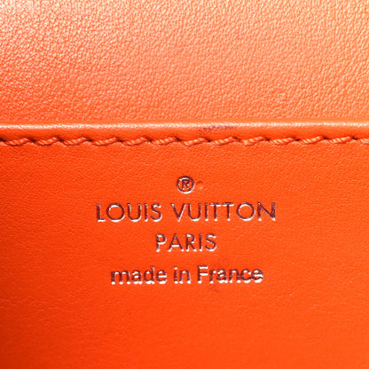 Louis Vuitton Grained Calfskin Vivienne NM Orange 6 of 8