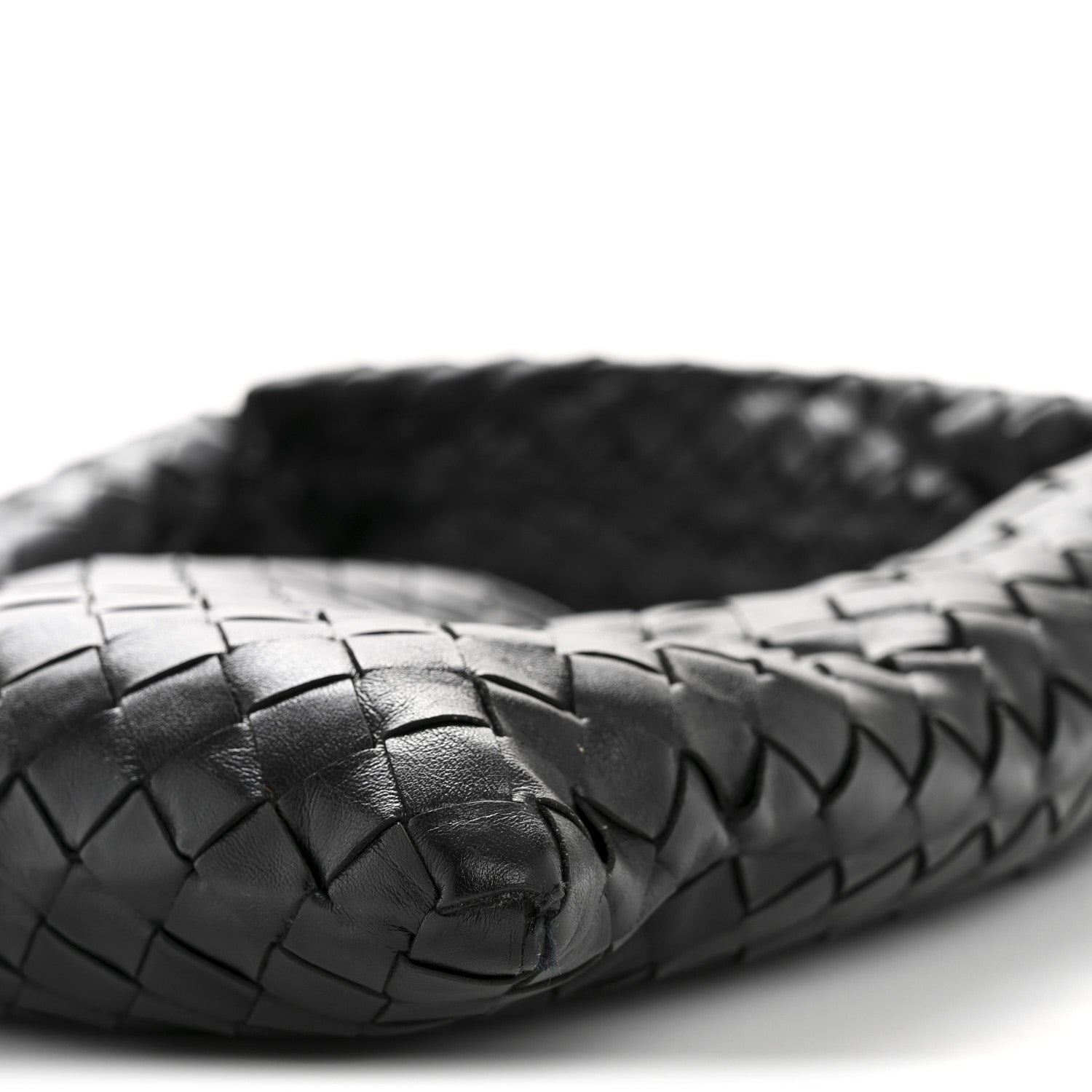 Bottega Veneta Calfskin Intrecciato Small Hop Black 10 of 14