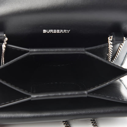 Burberry Vintage Check Jessie TB Crossbody Black 5 of 7