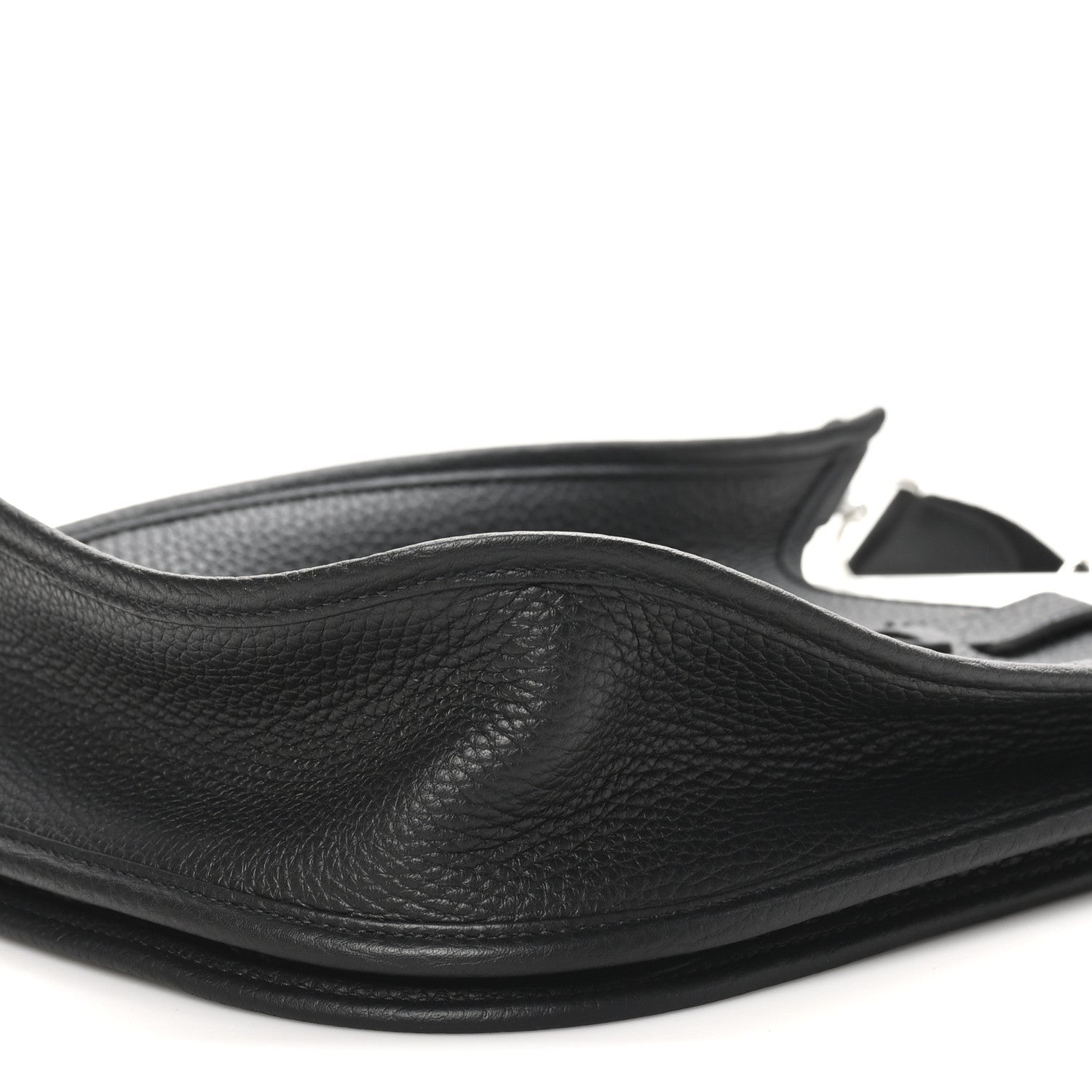 Hermes Taurillon Clemence Evelyne III PM Black 10 of 11