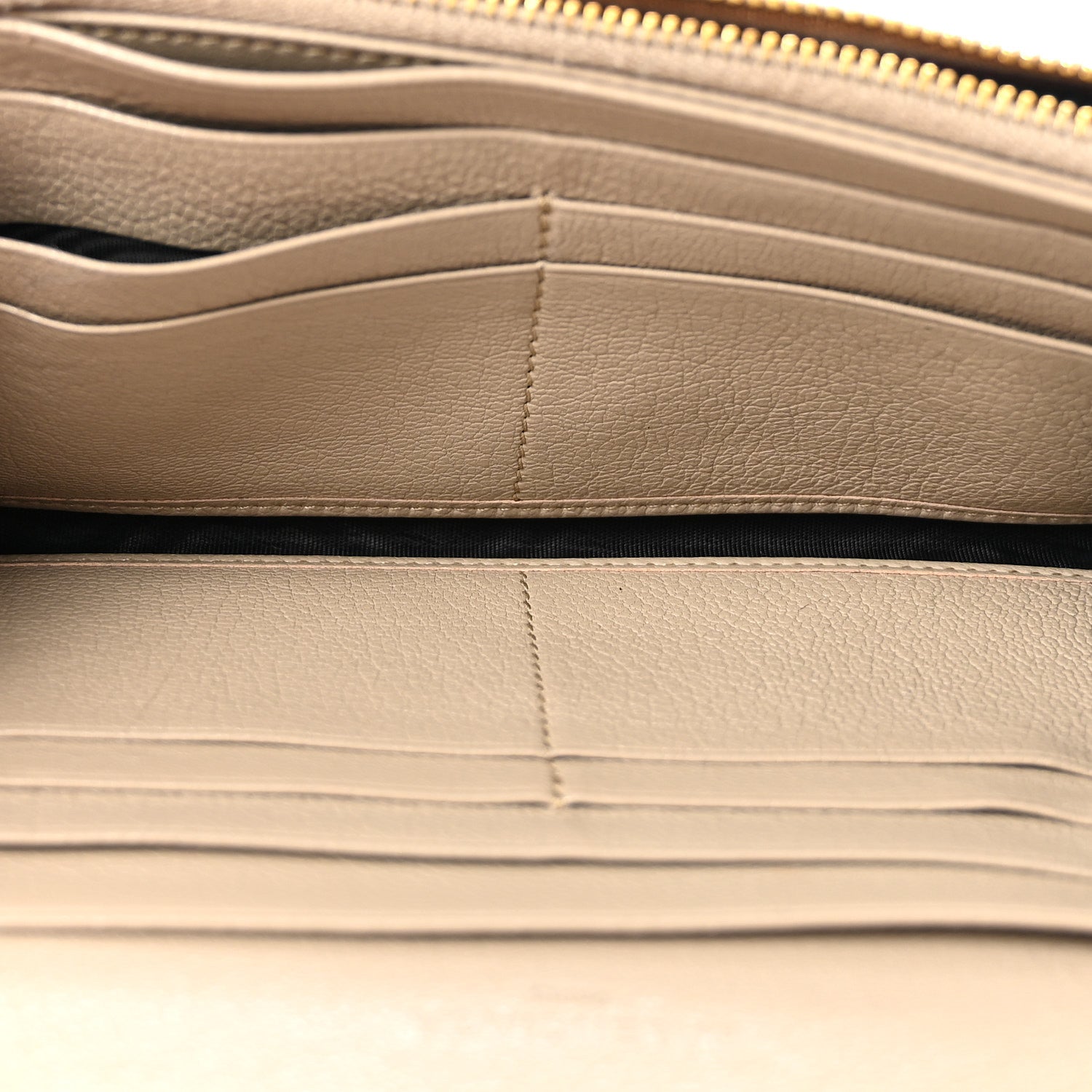 Balenciaga Chevre Gold Metallic Edge Hardware Money Wallet Rose de Sables 5 of 12