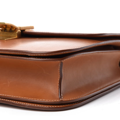 Celine Smooth Calfskin Medium Classic Box Flap Bag Camel 7 of 13