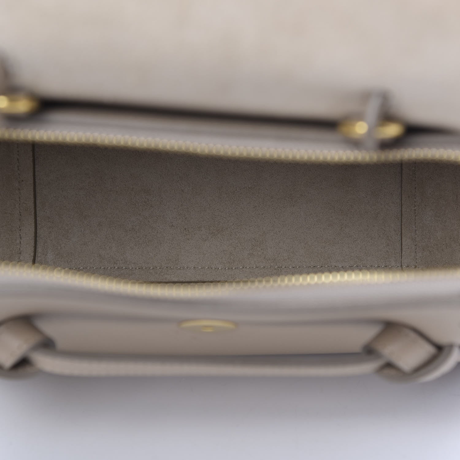 Celine Grained Calfskin Nano Belt Bag Light Taupe 8 of 13