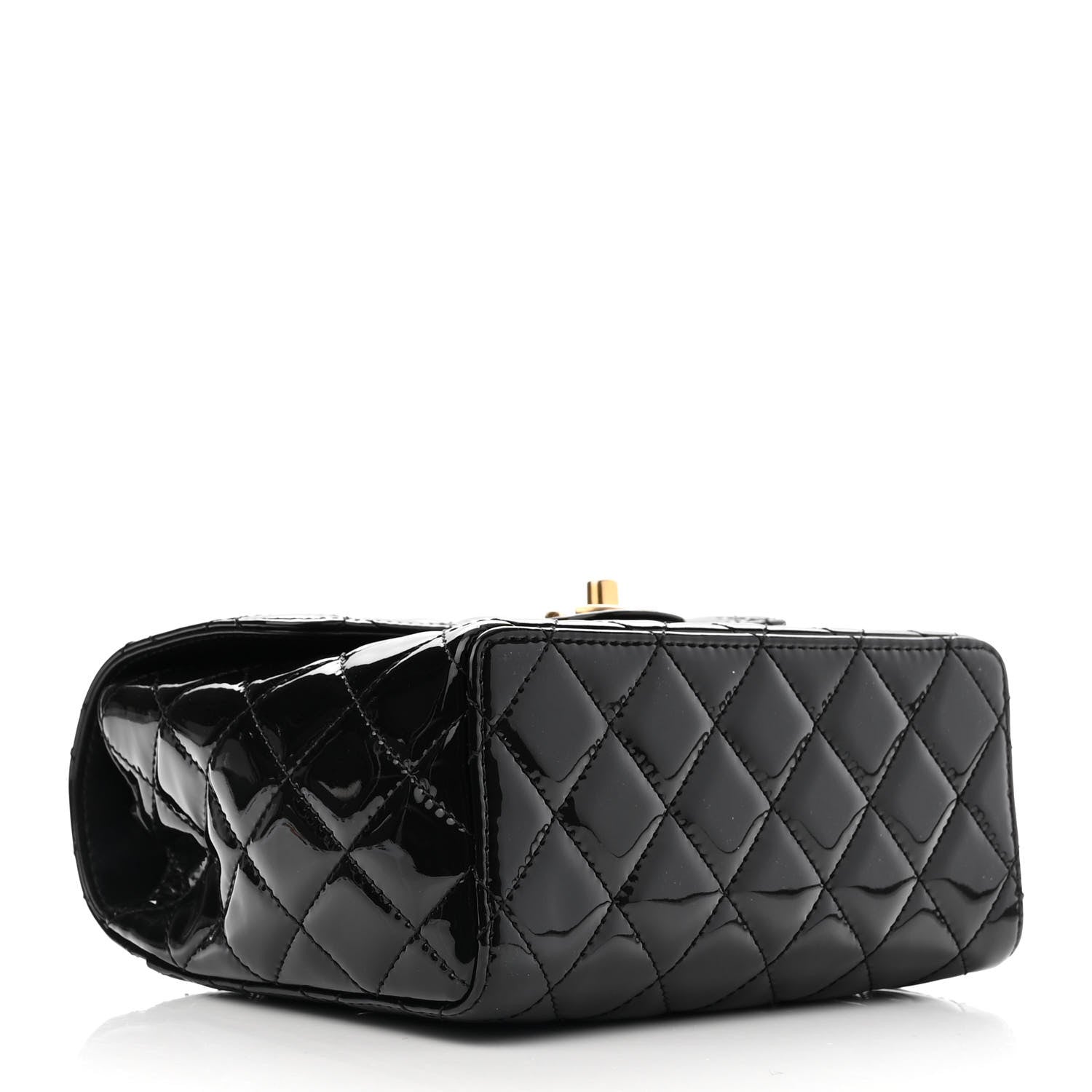 Chanel Patent Quilted Small Flap Black 3 of 11