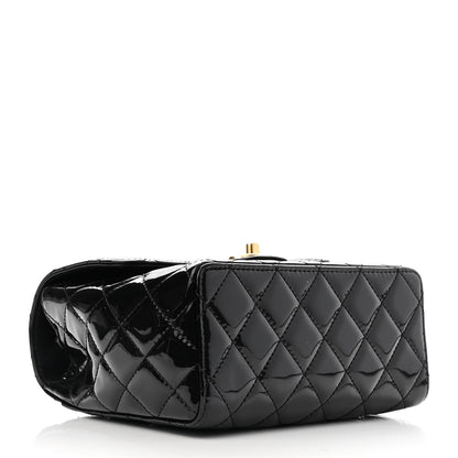 Chanel Patent Quilted Small Flap Black 3 of 11