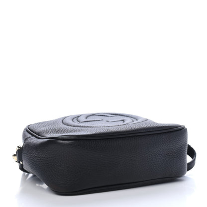 Gucci Pebbled Calfskin Small Soho Disco Bag Black 3 of 4