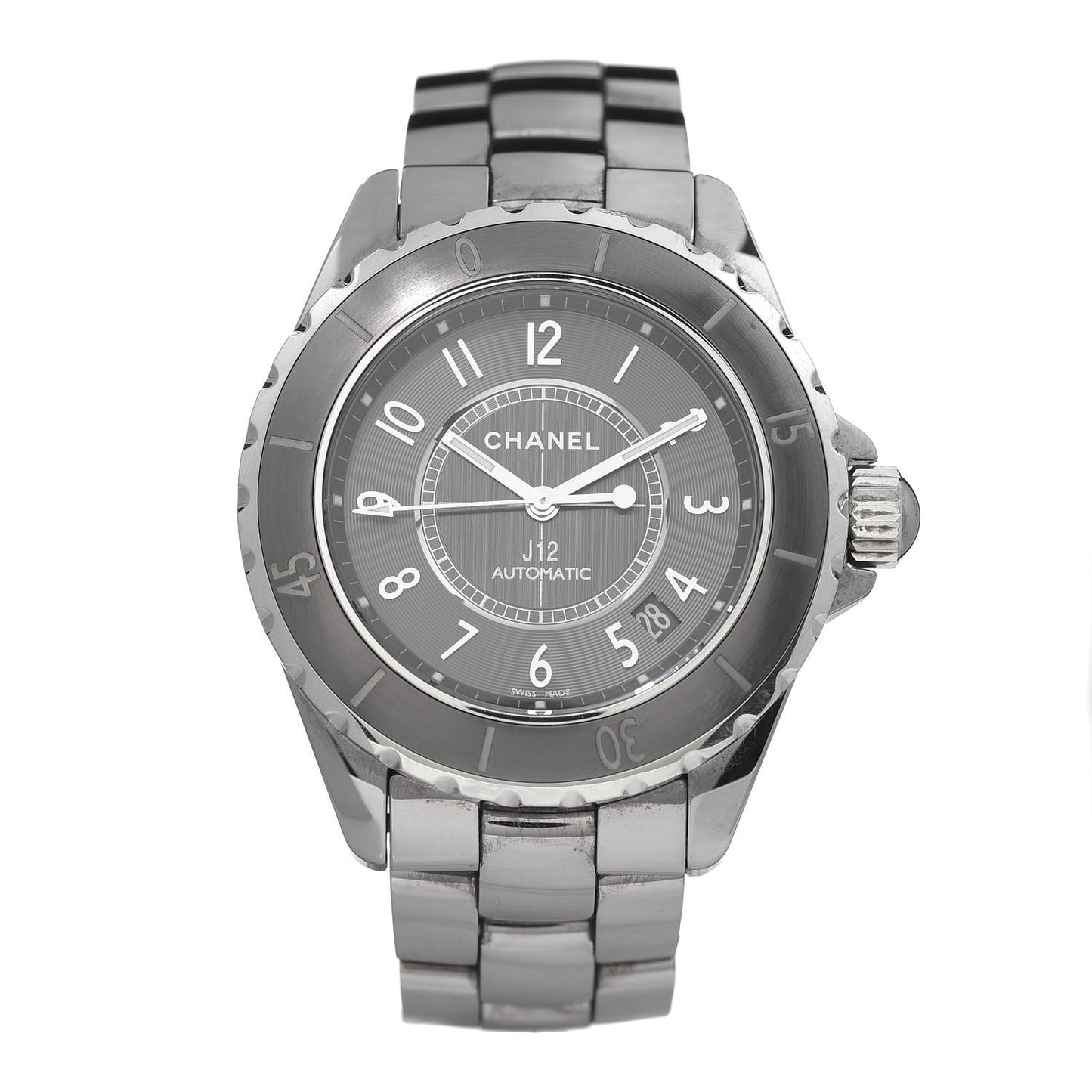 Titanium Ceramic 38mm J12 Chromatic Automatic Watch