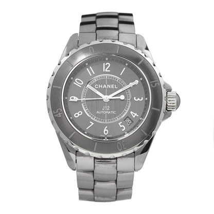 Chanel Titanium Ceramic 38mm J12 Chromatic Automatic Watch 1 of 7
