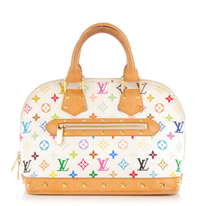 Louis Vuitton Monogram Multicolor Alma White 1 of 8
