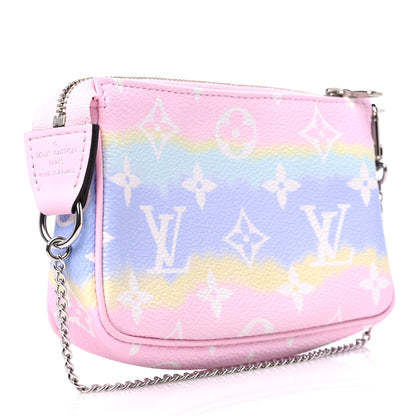 Louis Vuitton Monogram Escale Mini Pochette Accessories Pastel 3 of 9