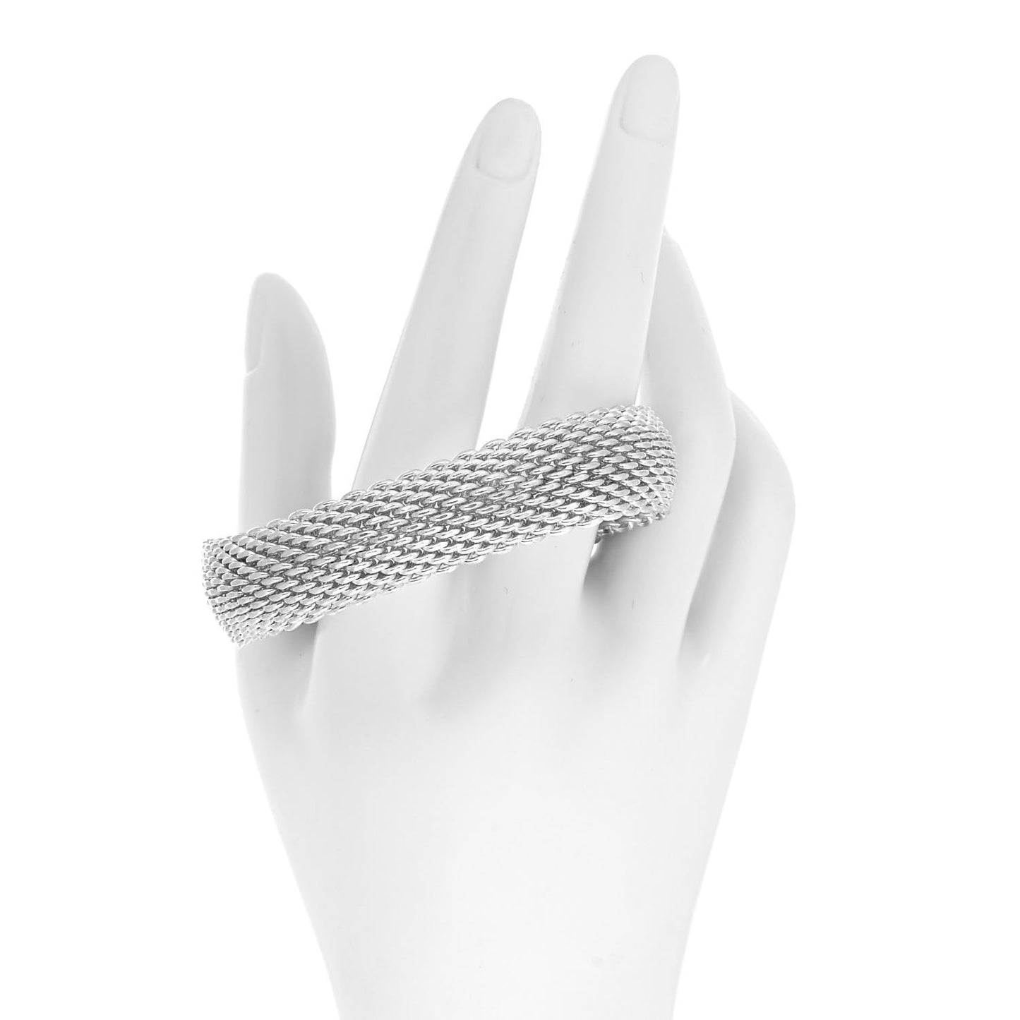 Sterling Silver Somerset Mesh Bracelet