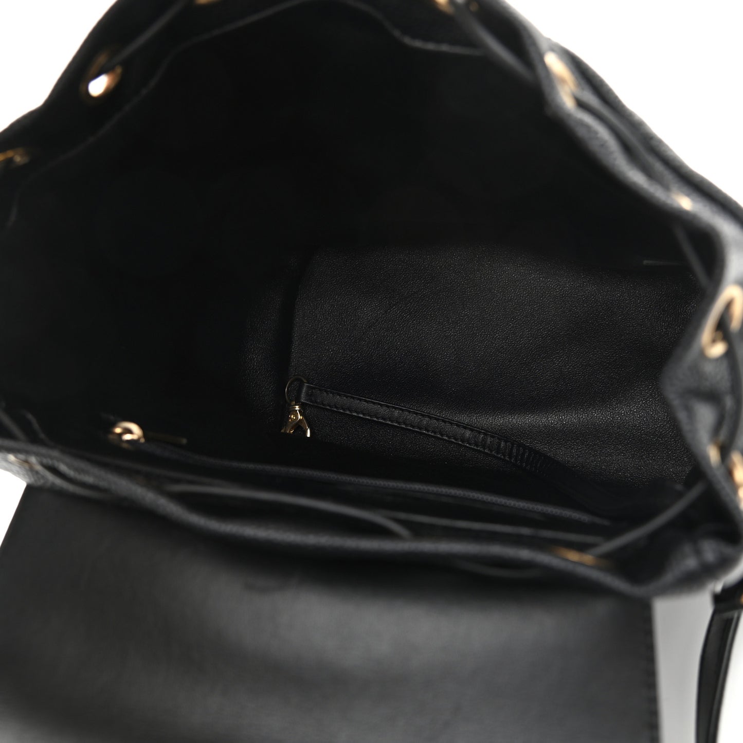 Caviar Quilted Filigree Backpack Black