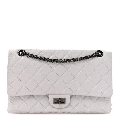 Chanel Aged Calfskin Quilted 2.55 Reissue 226 Flap White 1 of 15
