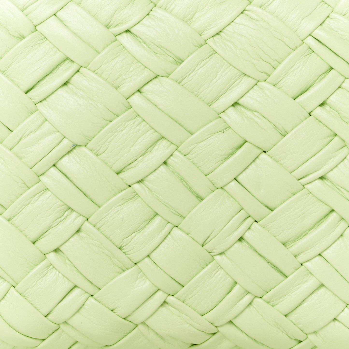 Foulard Intrecciato Minaudiere Knot Clutch Fennel