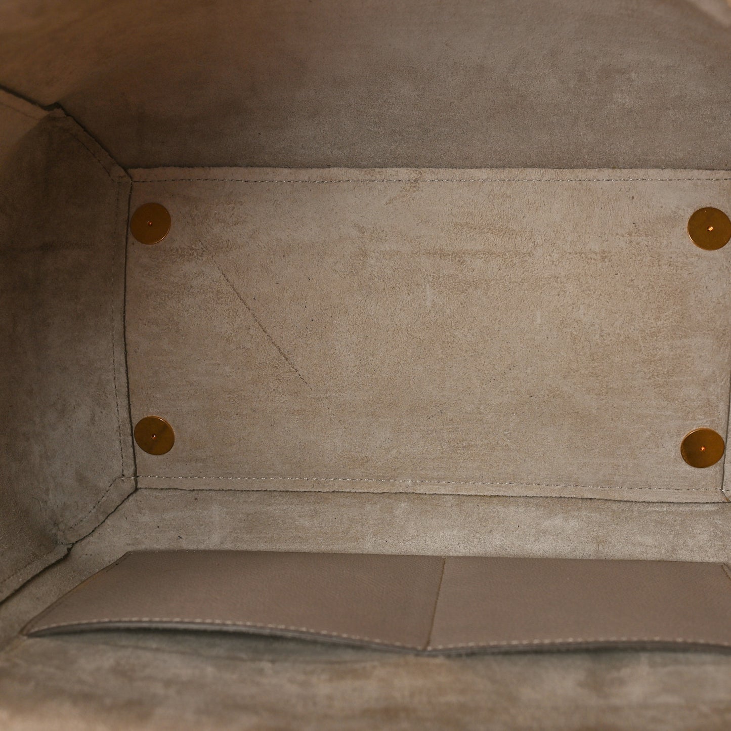 Grained Calfskin Mini Belt Bag Light Taupe