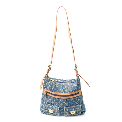 Louis Vuitton Denim Baggy GM Blue 1 of 10
