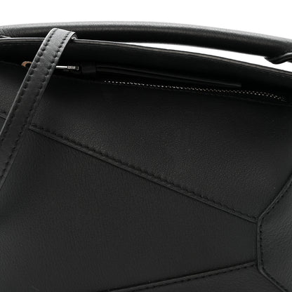 Loewe Calfskin Mini Puzzle Edge Bag Black 7 of 13