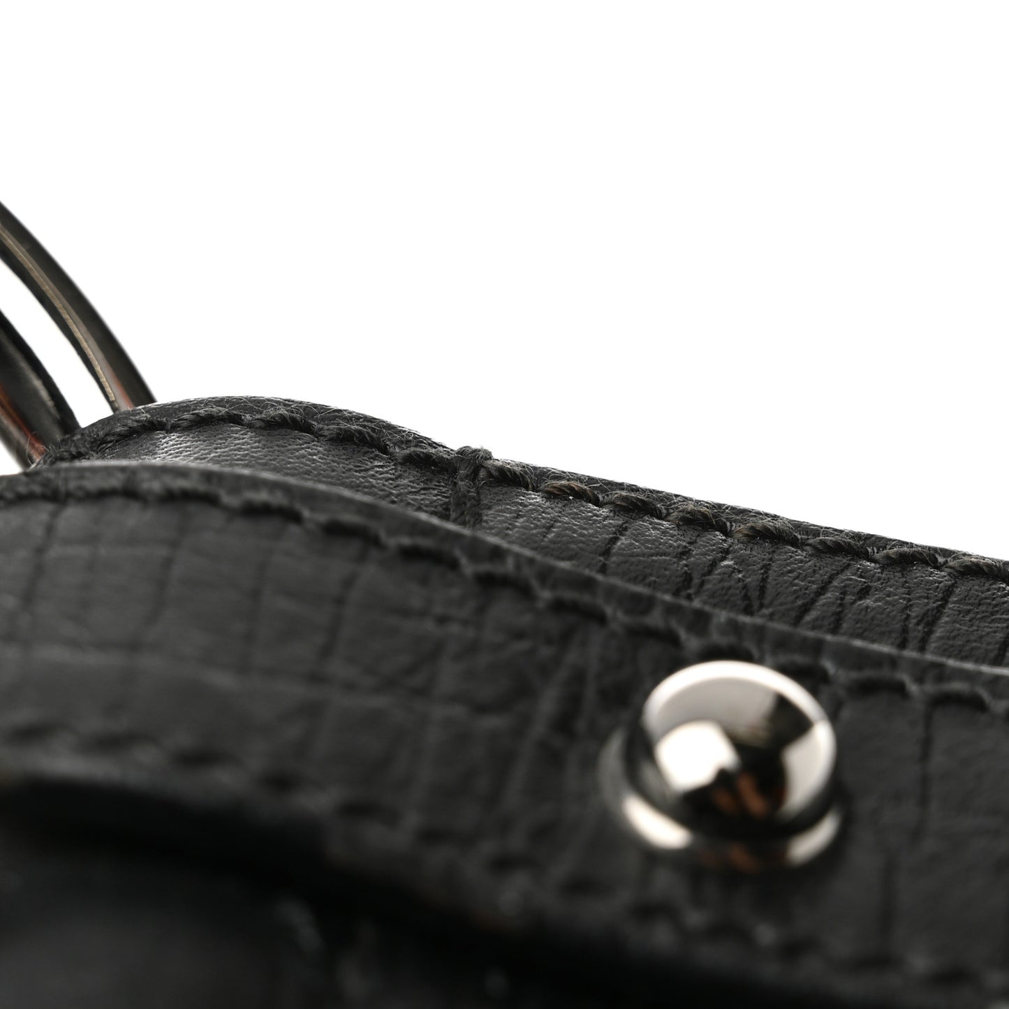 Monogram Large Horsebit Chain Hobo Black