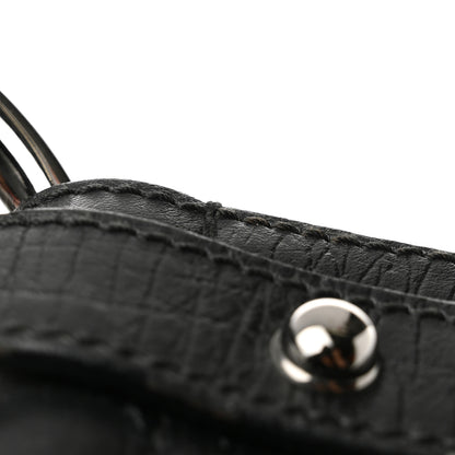 Gucci Monogram Large Horsebit Chain Hobo Black 15 of 15