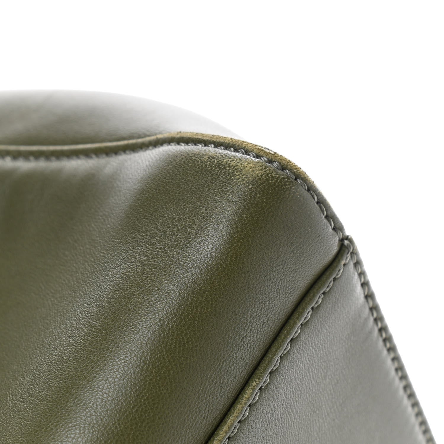 Fendi Nappa Mini Peekaboo Iconic Satchel Verde Equatore 10 of 10
