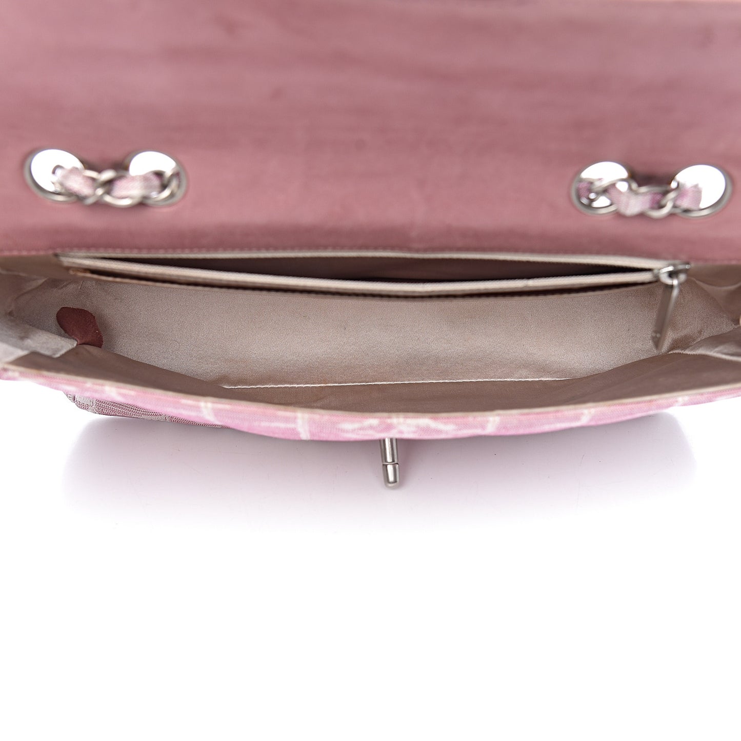 Nylon Medium Travel Flap Pink