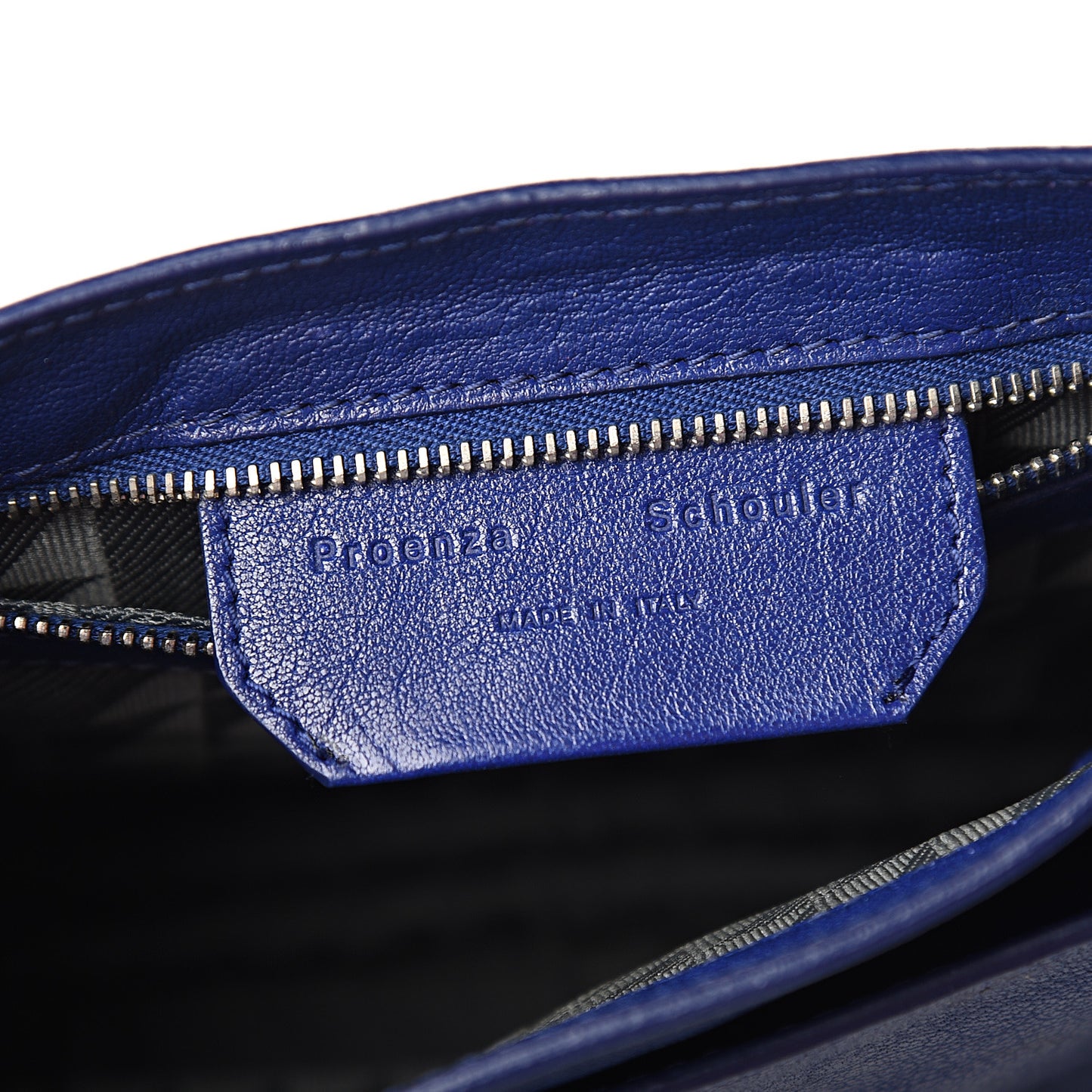 Lambskin PS1 Mini Pouch Messenger Cobalt Blue