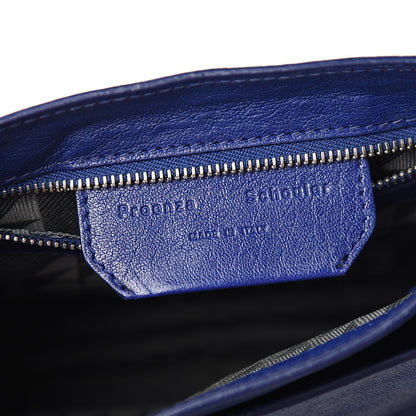 Proenza Schouler Lambskin PS1 Mini Pouch Messenger Cobalt Blue 6 of 11