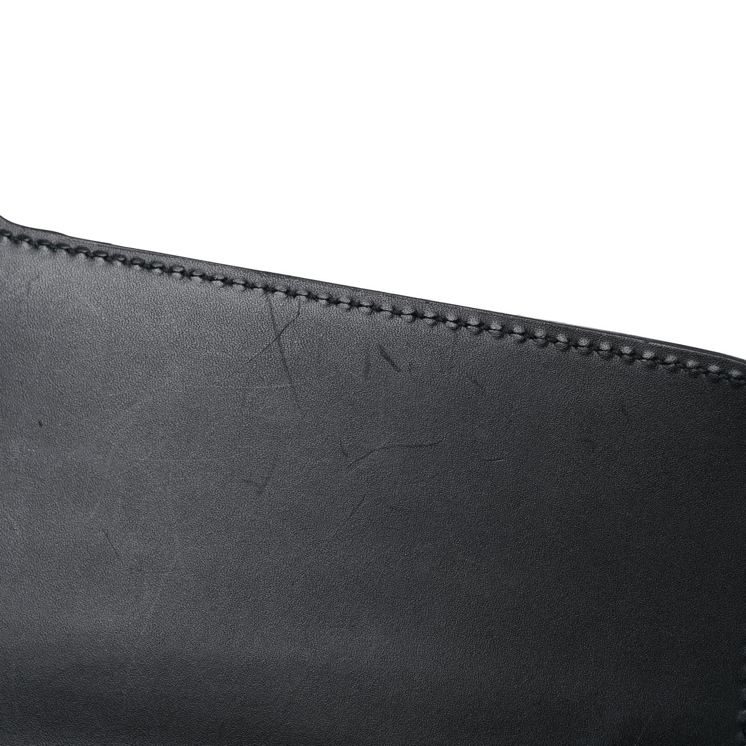 Gucci Calfskin Medium Sylvie Top Handle Bag Black 15 of 22