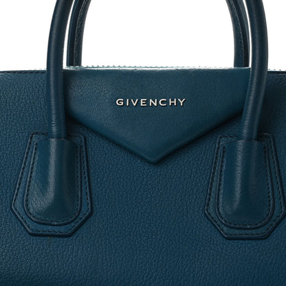 Givenchy Sugar Goatskin Medium Antigona Petrol Blue 8 of 14
