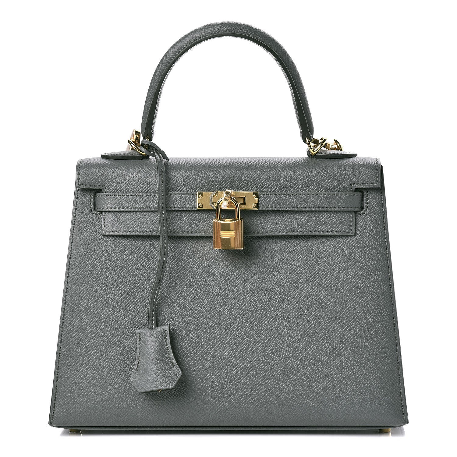 Hermes Epsom Kelly Sellier 25 Vert Amande 1 of 39