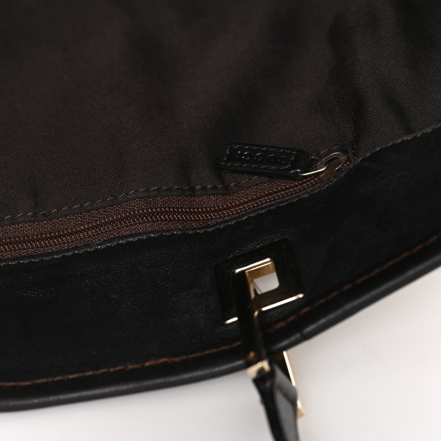 Gucci Monogram Large Bucket Tote Dark Brown 11 of 12