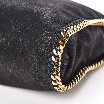 Stella McCartney Shaggy Deer Falabella Fold Over Tote Black 9 of 9