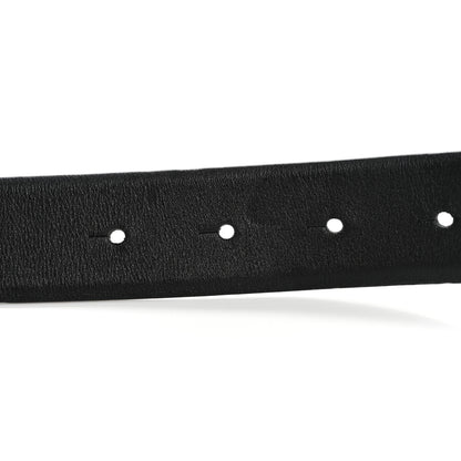 Chanel Calfskin Metal Enamel CC Belt 90 36 Black 3 of 8