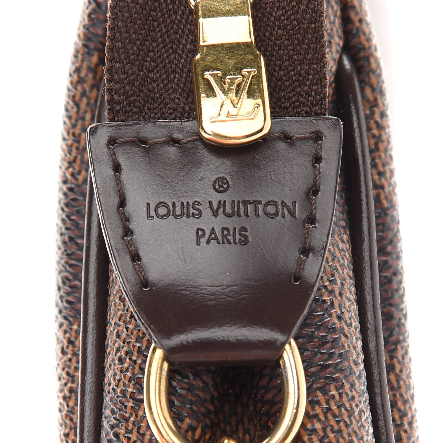 Louis Vuitton Damier Ebene Eva Clutch 6 of 8
