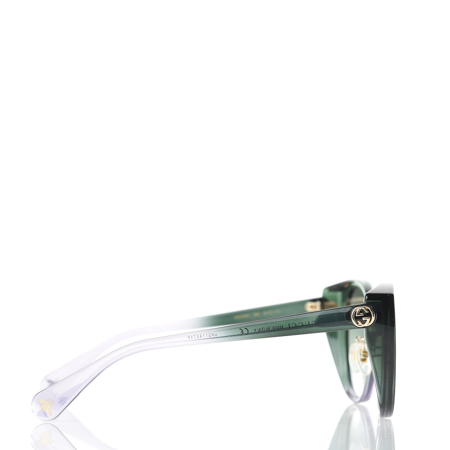 Acetate Cat Eye GG0369S Sunglasses GG Green