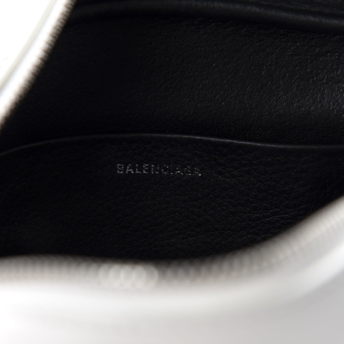 Calfskin Logo S Everyday Camera Bag White