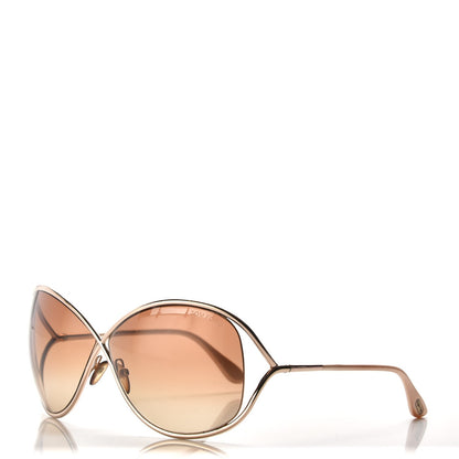 Tom Ford Miranda Crossover Sunglasses TF130 Gold 1 of 9