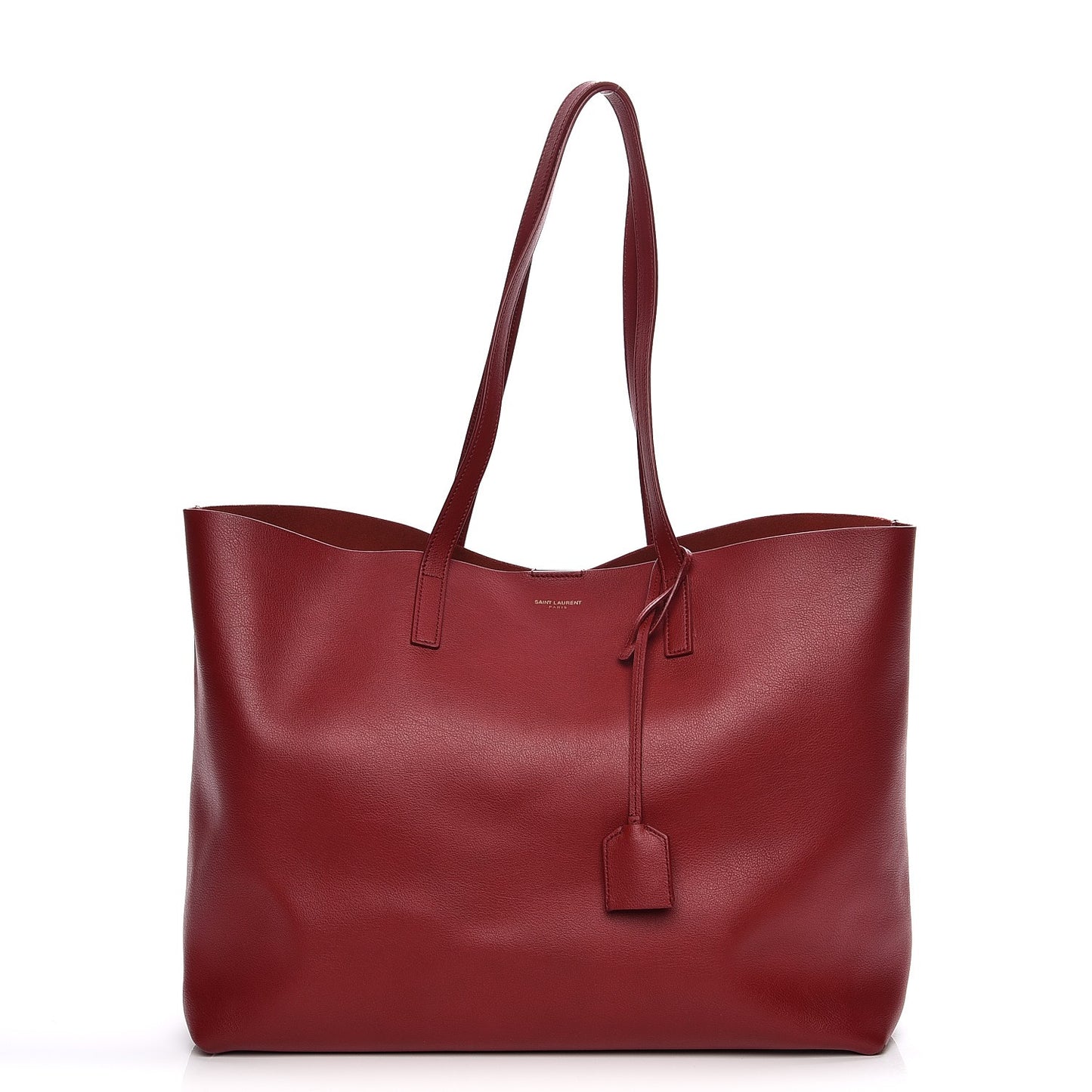 Calfskin Large Shopping Tote Palissandre