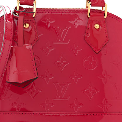 Louis Vuitton Vernis Alma BB Rose Indien 8 of 10