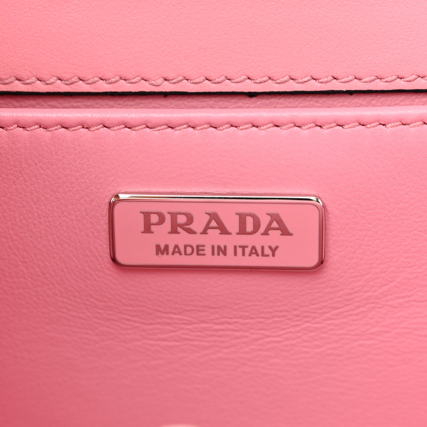 Prada Saffiano City Calf Light Frame Bag Pink 6 of 12