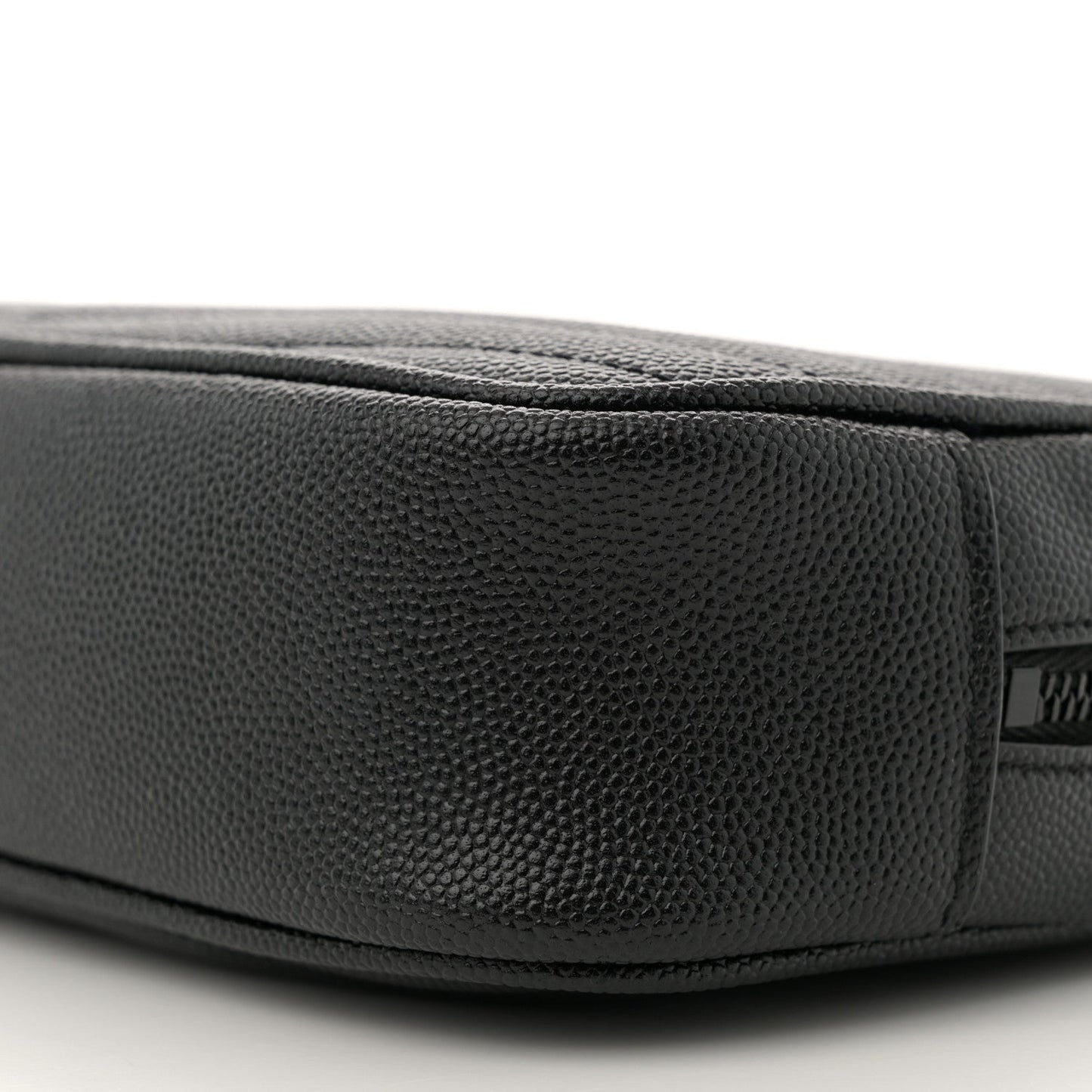 Grain De Poudre Matelasse Monochrome Monogram Mini Lou Camera Bag Black