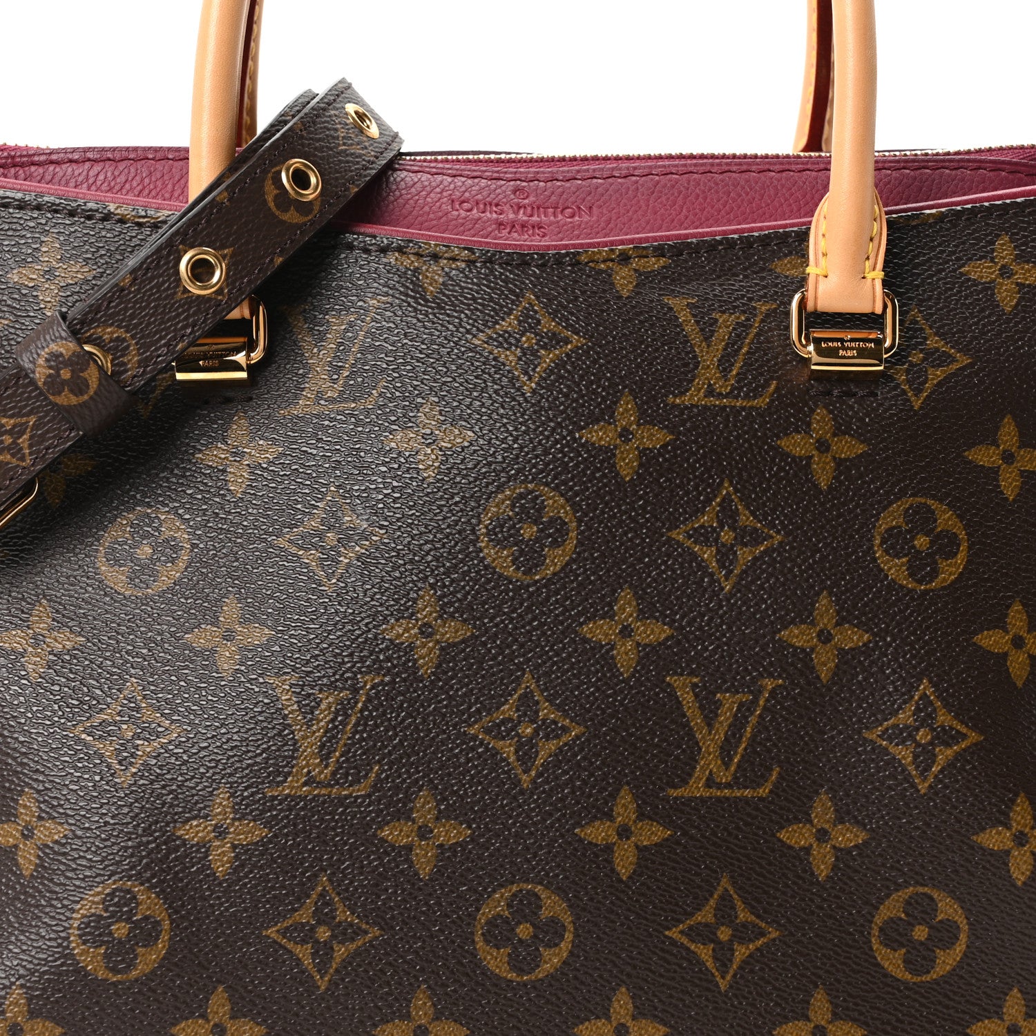Louis Vuitton Monogram Pallas Aurore 7 of 9